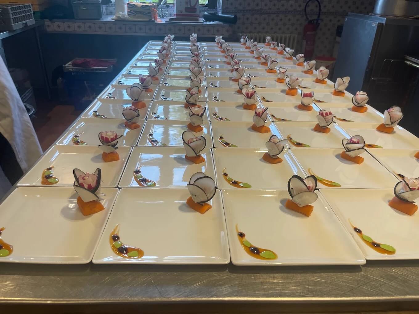 Entrée fine et croustillante cuisinée aux épices douces